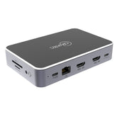 Cruxtec USB-C to DisplayPort Cable 4K@60Hz (Silver Grey 1m) image