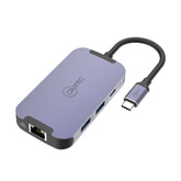 Cruxtec USB-C to DisplayPort Cable 4K@30Hz (Silver Grey 15cm) image
