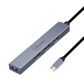 Cruxtec 4-Port High-Speed USB-C 3.0 Ultra-Slim Hub image
