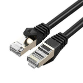 Cruxtec CAT7 SF/FTP 10GbE Shielded Ethernet Cable (Black 10m) image