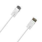 Cruxtec CAT6A UTP 10GbE Ultra-Thin Ethernet Cable (White 2m) image