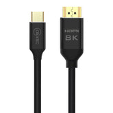 Cruxtec USB-C to HDMI Cable 8K@60Hz / 4K@120Hz (Black 2m) image
