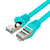 Cruxtec CAT7 SF/FTP 10GbE Shielded Ethernet Cable (Green 10m) image