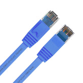 Cruxtec CAT6 UTP 10GbE Flat Ethernet Cable (Blue 15m) image