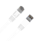 Cruxtec CAT6 UTP 10GbE Flat Ethernet Cable (White 2m) image