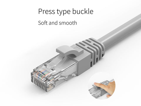 Cruxtec CAT6 UTP 10GbE Ethernet Cable (Grey 50m) image