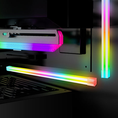 Cruxtec ARGB Silicone Light Strip ( Square Tube 40cm ) image