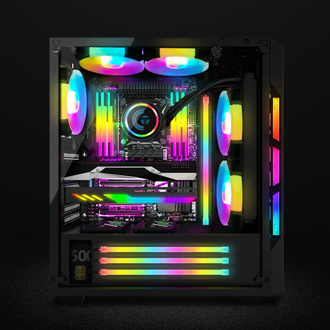 Cruxtec ARGB Silicone Light Strip ( Square Tube 40cm ) image