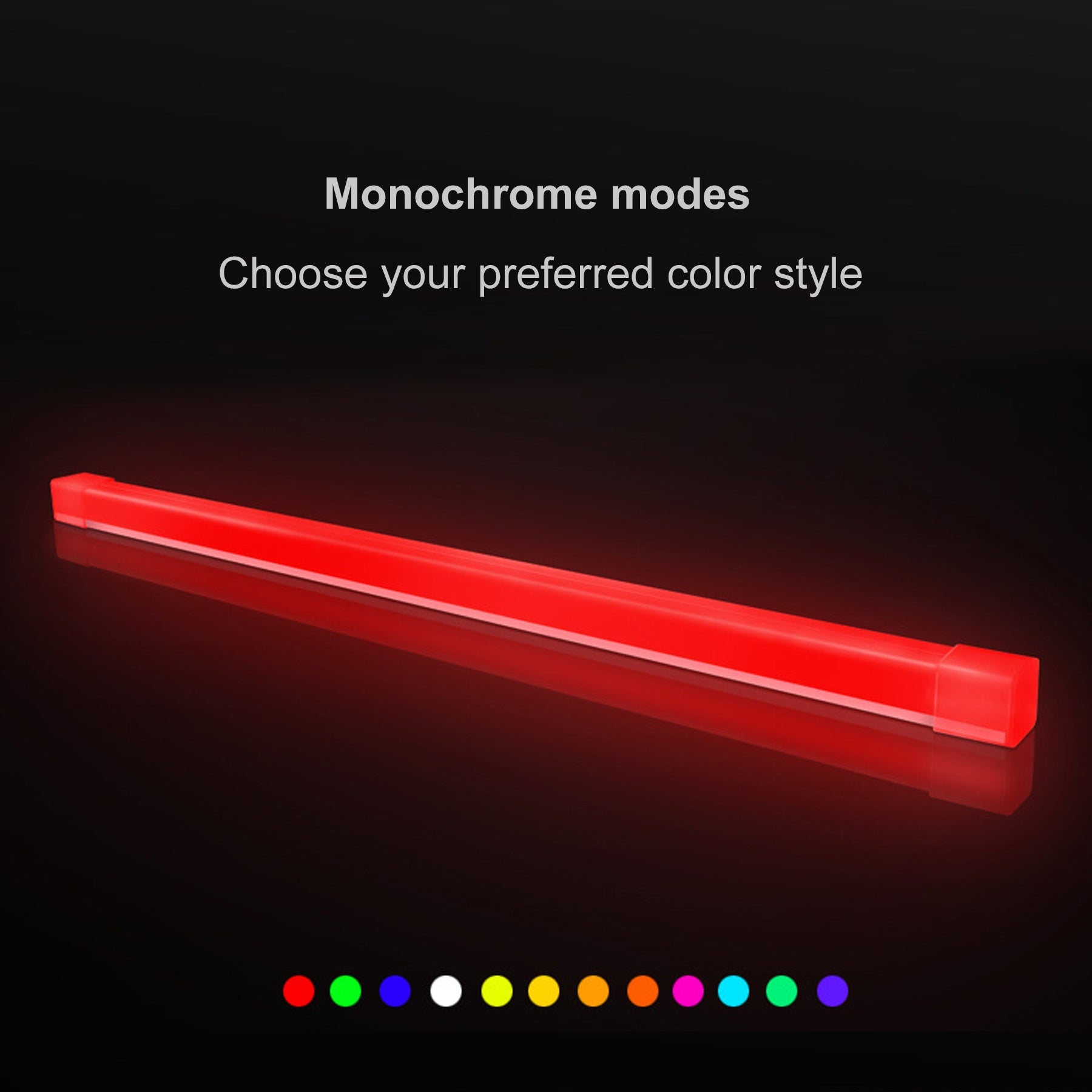 Cruxtec ARGB Silicone Light Strip ( Square Tube 40cm ) image