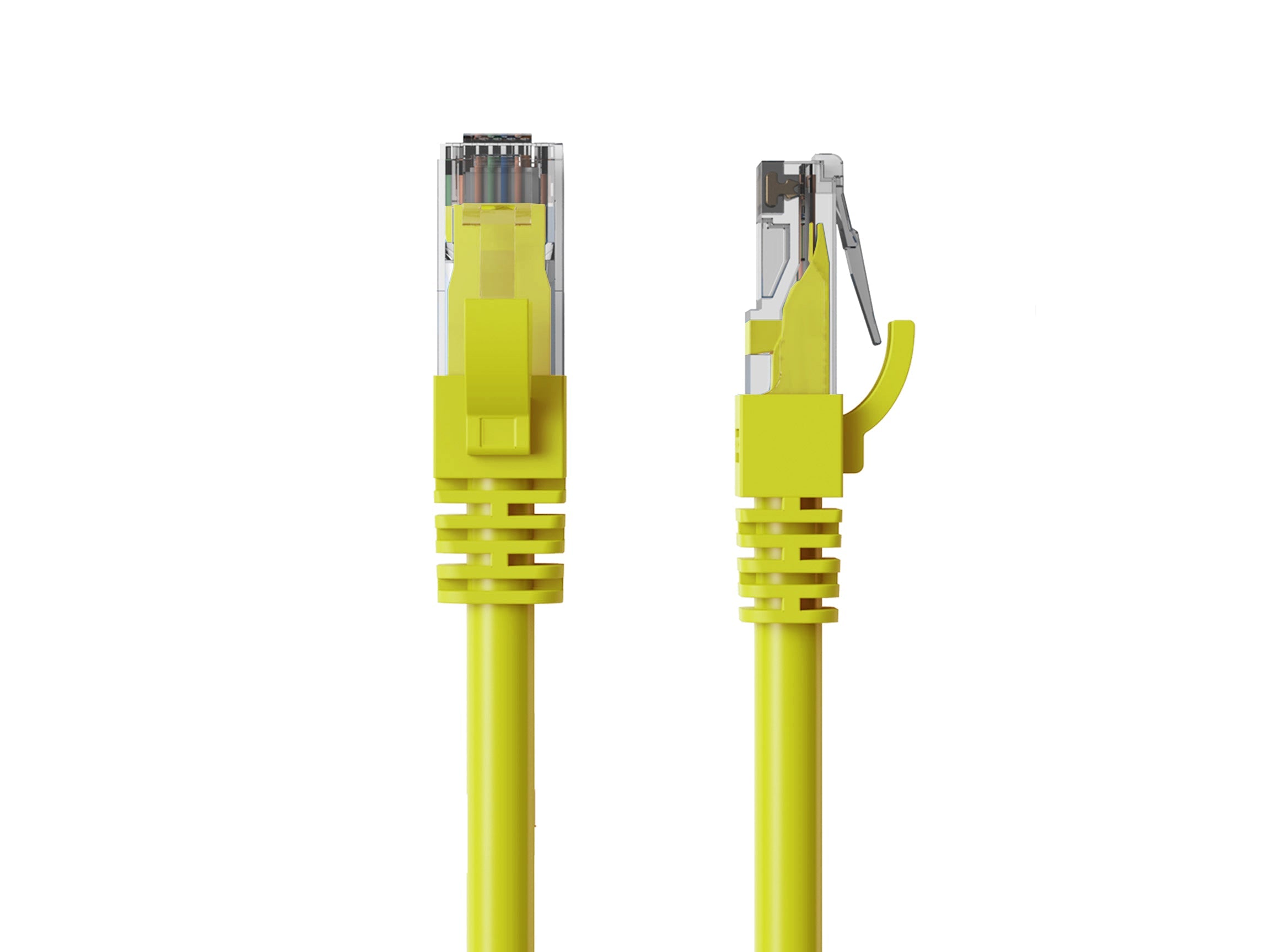 Cruxtec CAT6 UTP 10GbE Ethernet Cable (Yellow 50cm) image