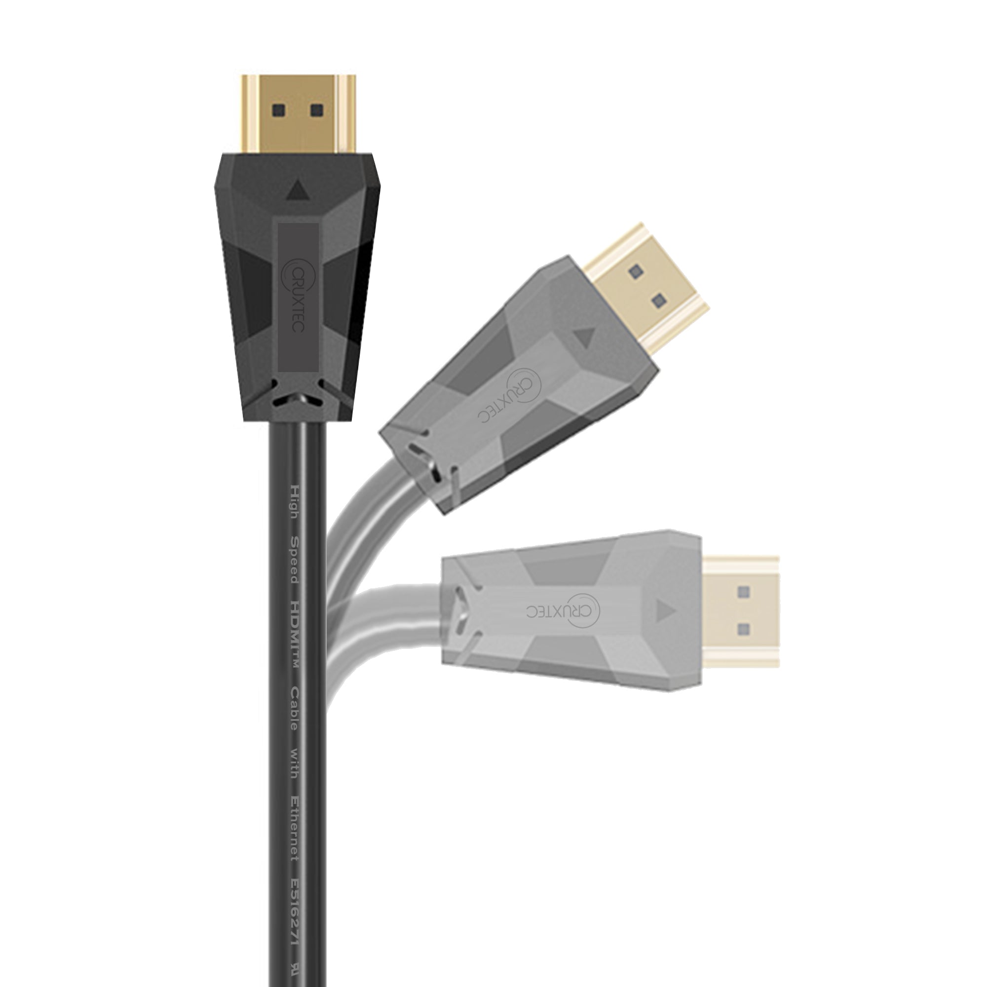 Cruxtec High-Speed HDMI Cable 4K@60Hz (Black 3m) image