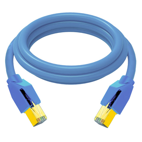 Cruxtec CAT8 S/FTP 40GbE Shielded Ethernet Cable (Blue 20m) image