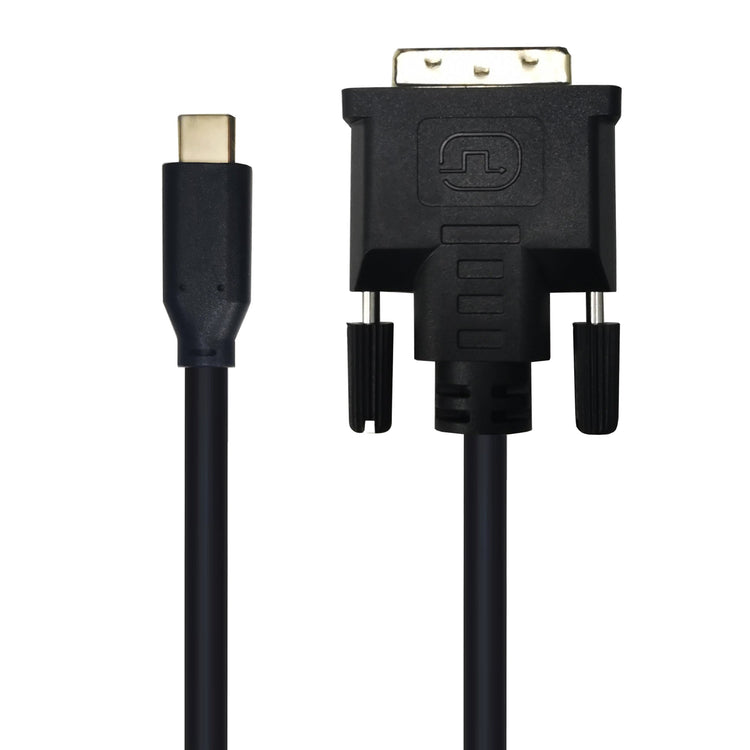 Cruxtec USB-C Male to DVI Male Cable 4K@30Hz (Black 2m) image