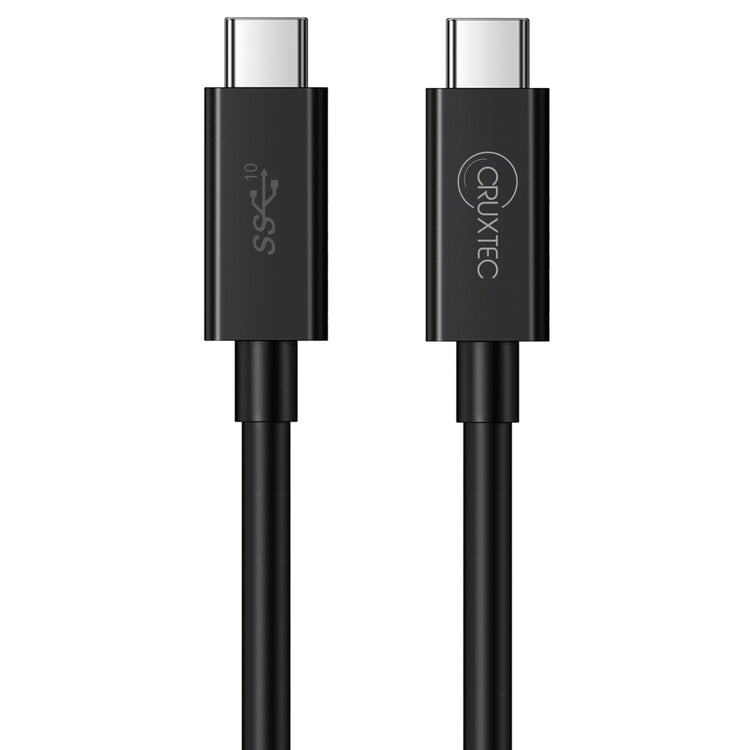 Cruxtec USB-C to USB-C Full-Feature Cable ( 240W , 10Gpbs , ) 4K@60Hz (2m) image