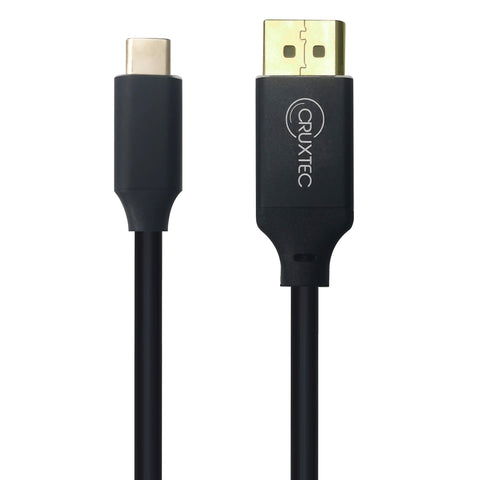 Cruxtec USB-C to DisplayPort Cable 4K@60Hz (Black 1m) image