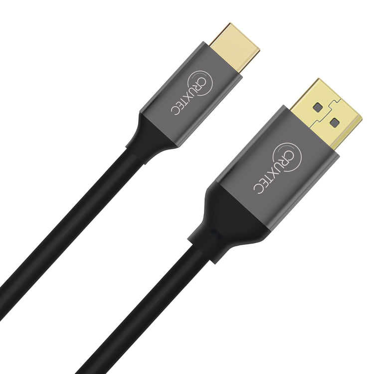 Cruxtec USB-C to DisplayPort Cable 4K@60Hz (Black 1m) image