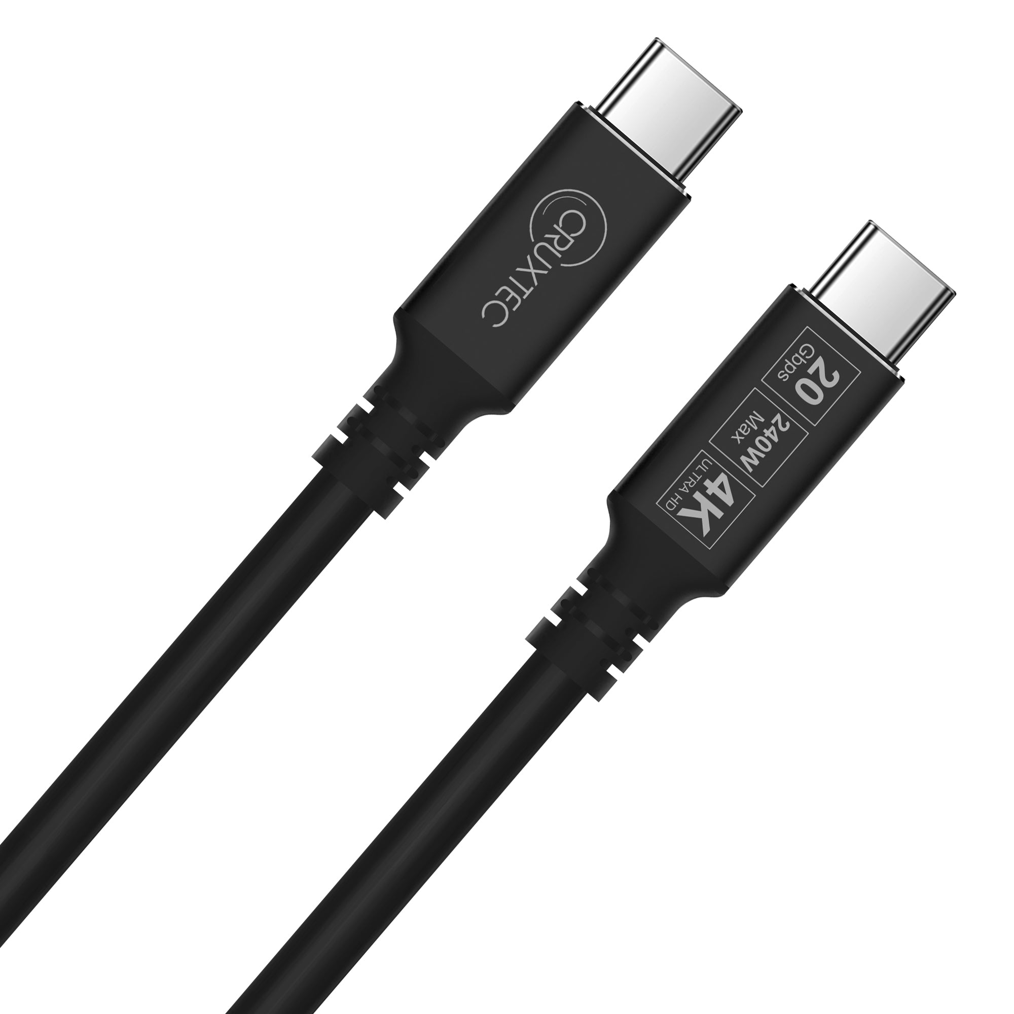 Cruxtec USB-C Full-Feature Cable ( 240W, 20Gpbs, ) 4K@60Hz (5m) image
