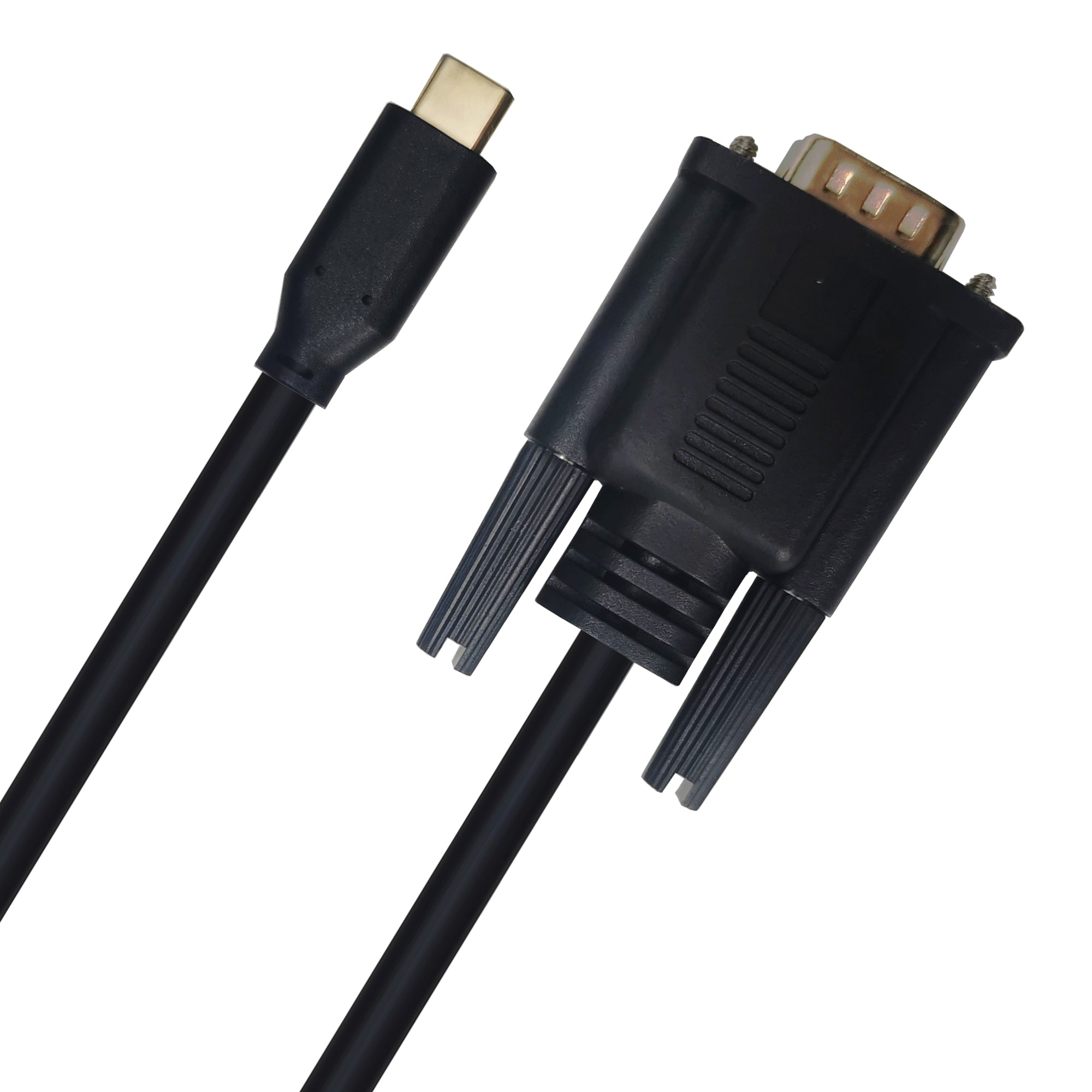 Cruxtec USB-C Male to VGA Male Cable (Black 2m) image
