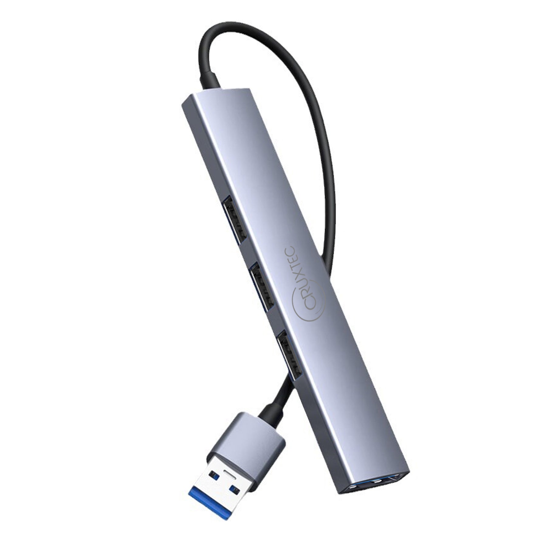 Cruxtec 4-Port High-Speed USB-A 3.0 Ultra-Slim Hub image