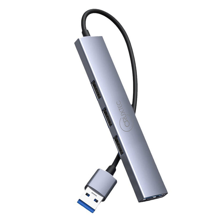 Cruxtec 4-Port High-Speed USB-A 3.0 Ultra-Slim Hub image