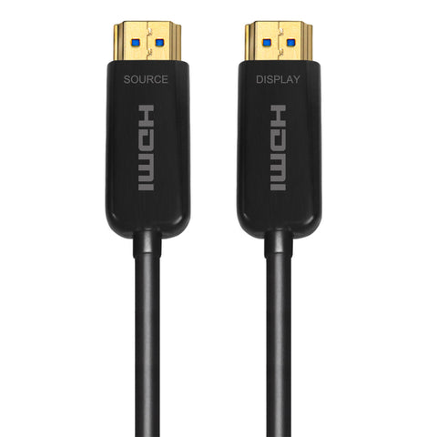 Cruxtec Premium High-Speed Active Optical Fiber HDMI Cable 4K@60Hz (Black 10m) image