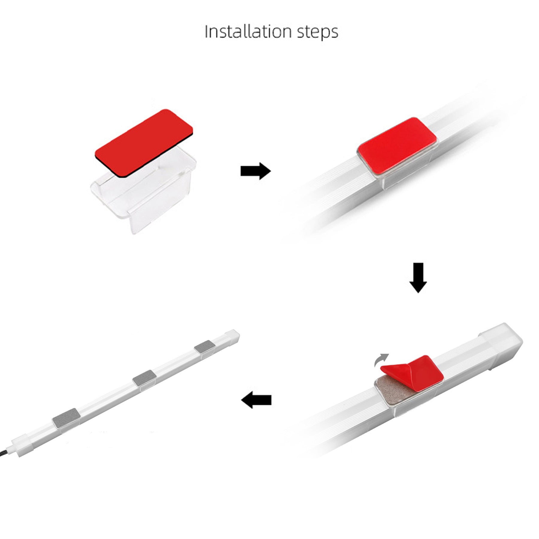 Cruxtec ARGB Silicone Light Strip ( Square Tube 40cm ) image