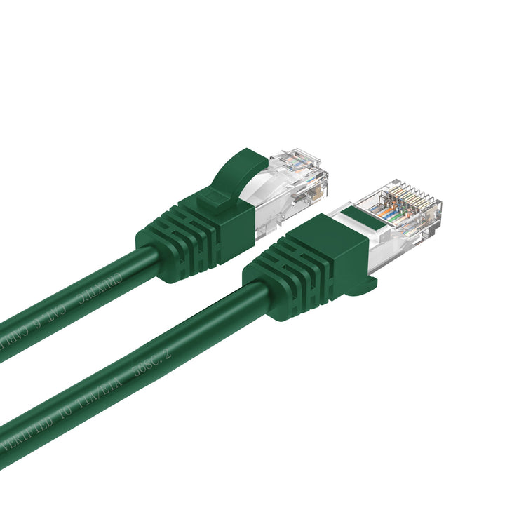 Cruxtec CAT6 UTP 10GbE Ethernet Cable (Dark Green 50cm) image