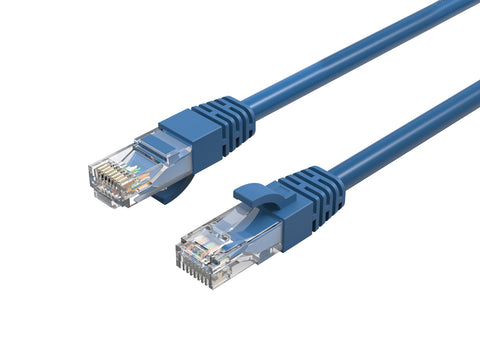 Cruxtec CAT6 UTP 10GbE Ethernet Cable (Blue 50cm) image