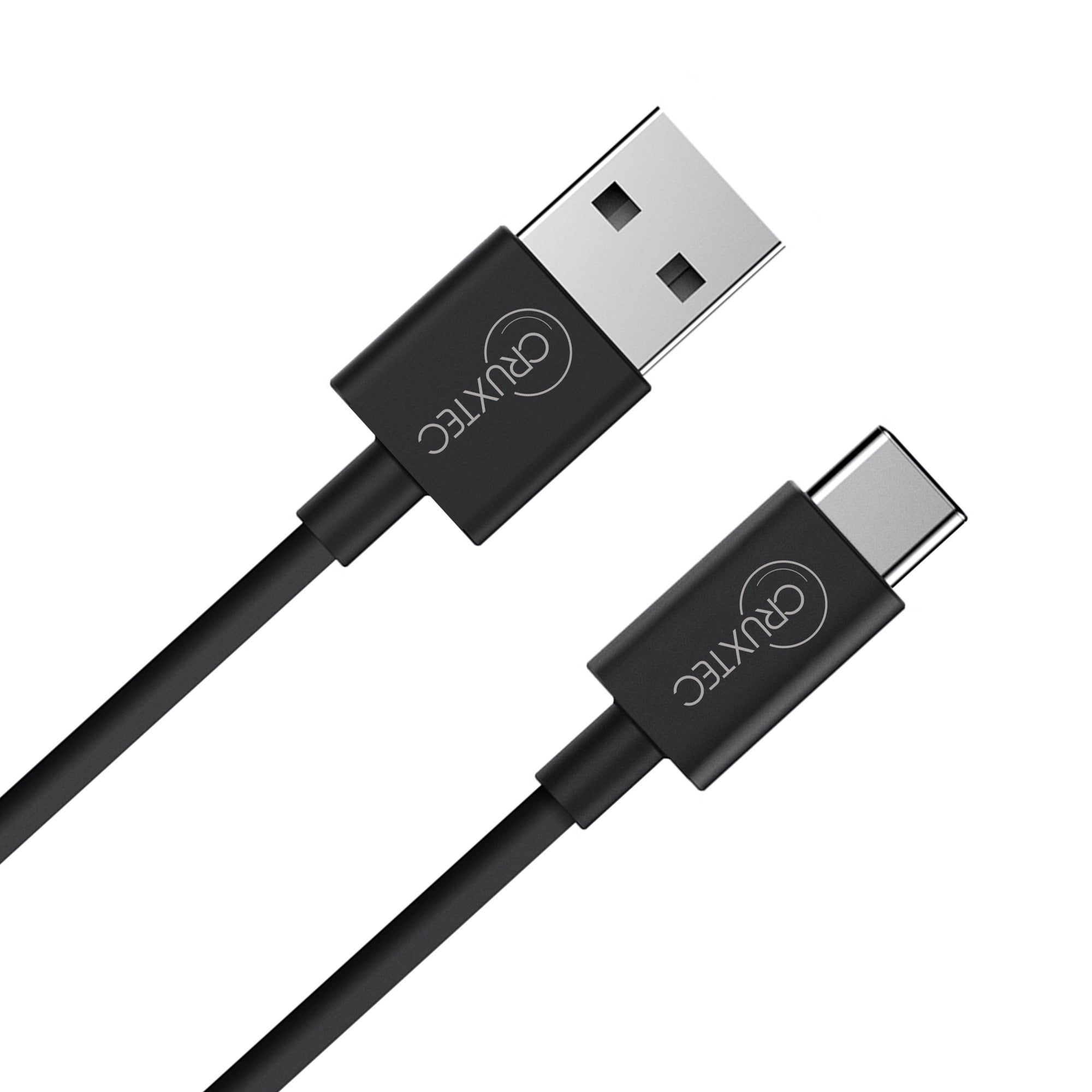 Cruxtec USB-A to USB-C Cable 60W (Black 2m) image