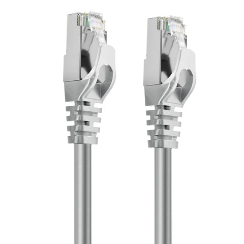 Cruxtec CAT7 SF/FTP 10GbE Shielded Ethernet Cable (White 20m) image