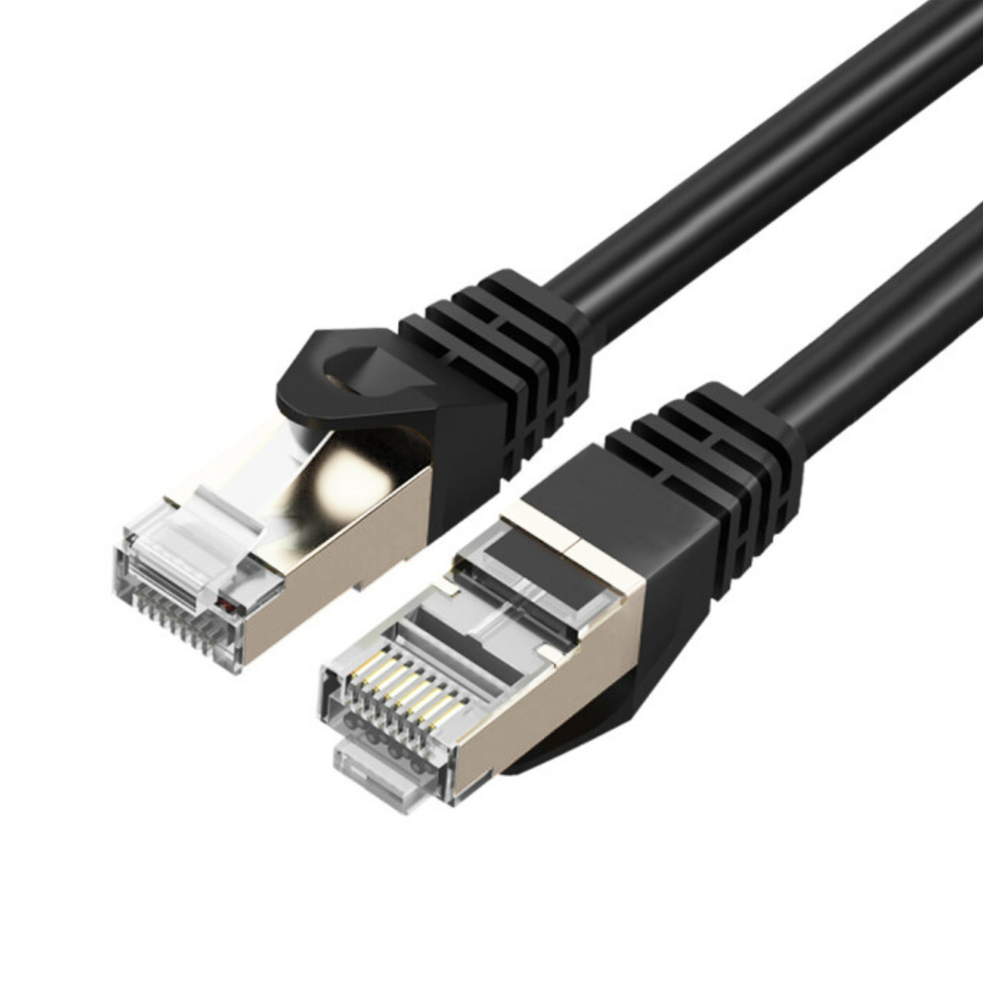 Cruxtec CAT7 SF/FTP 10GbE Shielded Ethernet Cable (Black 30m) image