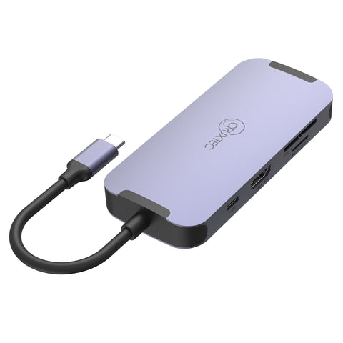Cruxtec USB-C to DisplayPort Cable 4K@60Hz (Silver Grey 15cm) image