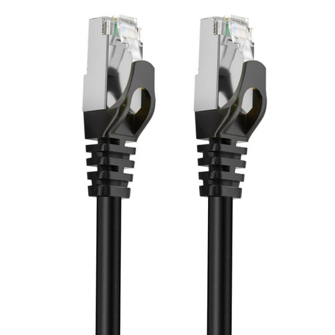 Cruxtec CAT7 SF/FTP 10GbE Shielded Ethernet Cable (Black 30m) image