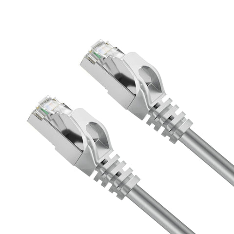 Cruxtec CAT7 SF/FTP 10GbE Shielded Ethernet Cable (White 30m) image
