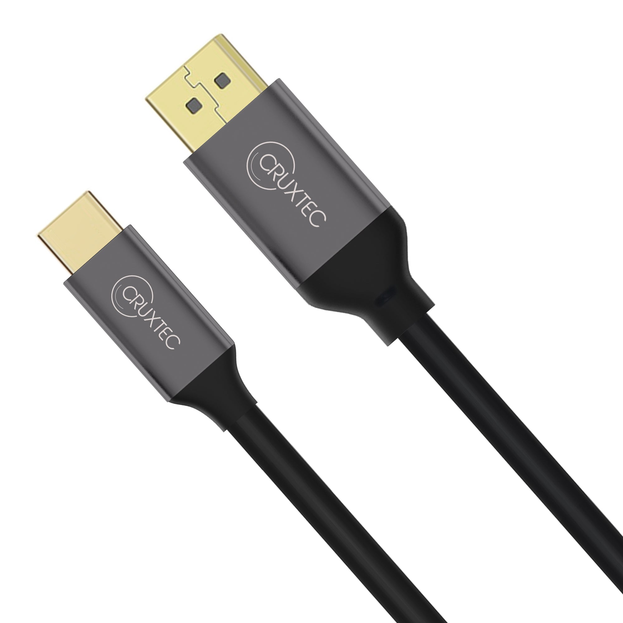 Cruxtec USB-C to DisplayPort Cable 4K@60Hz (Black 1m) image