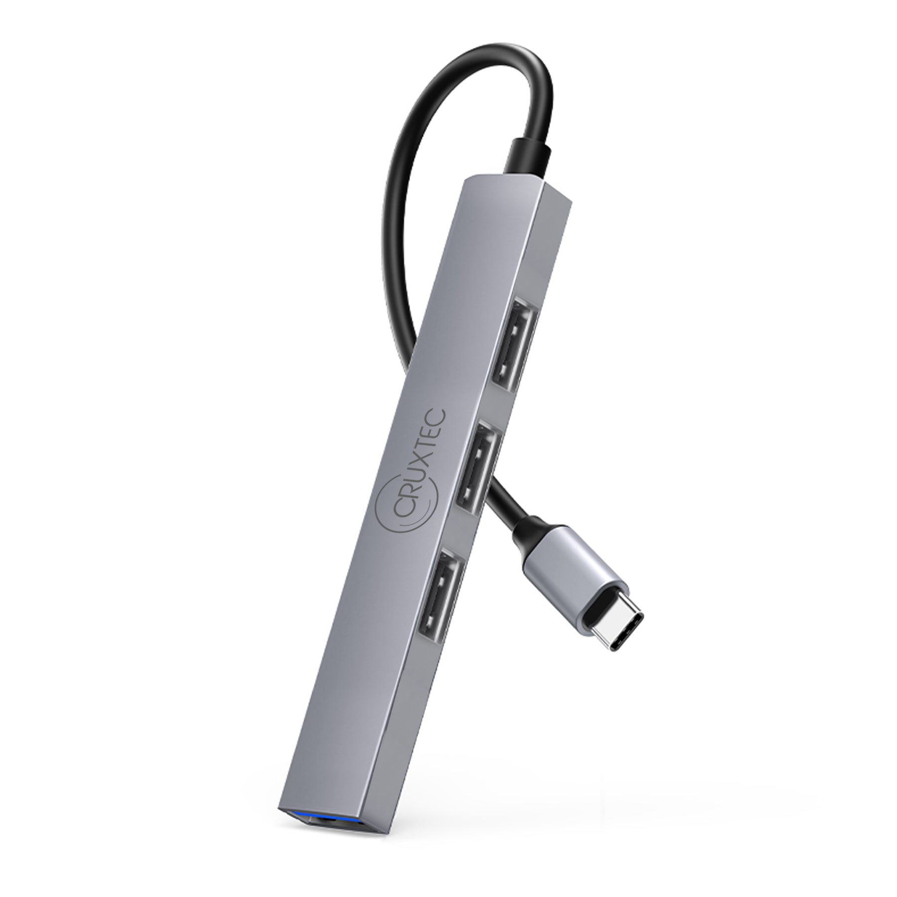 Cruxtec 4-Port High-Speed USB-C 3.0 Ultra-Slim Hub image