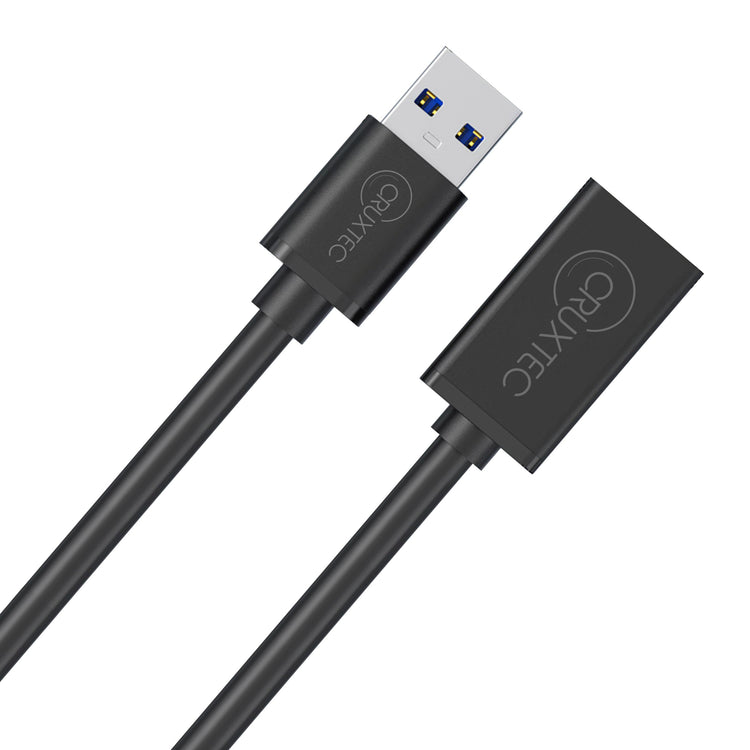 Cruxtec USB-A Male to USB-A Female Extension Cable (2m) image