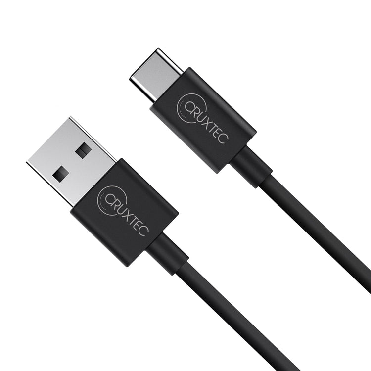 Cruxtec USB-A to USB-C Cable 60W (Black 2m) image