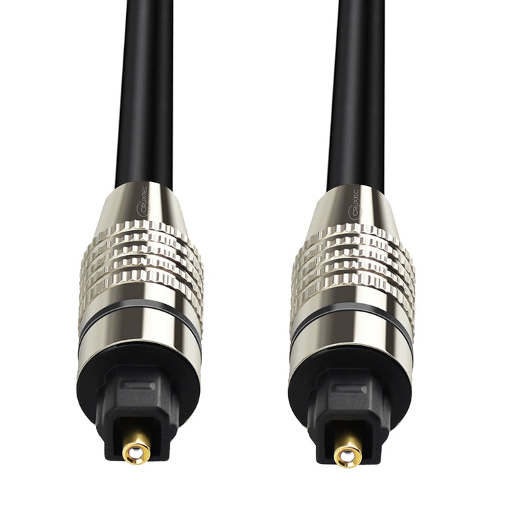 Cruxtec Optical Fiber Toslink Digital Audio Cable (2m) image