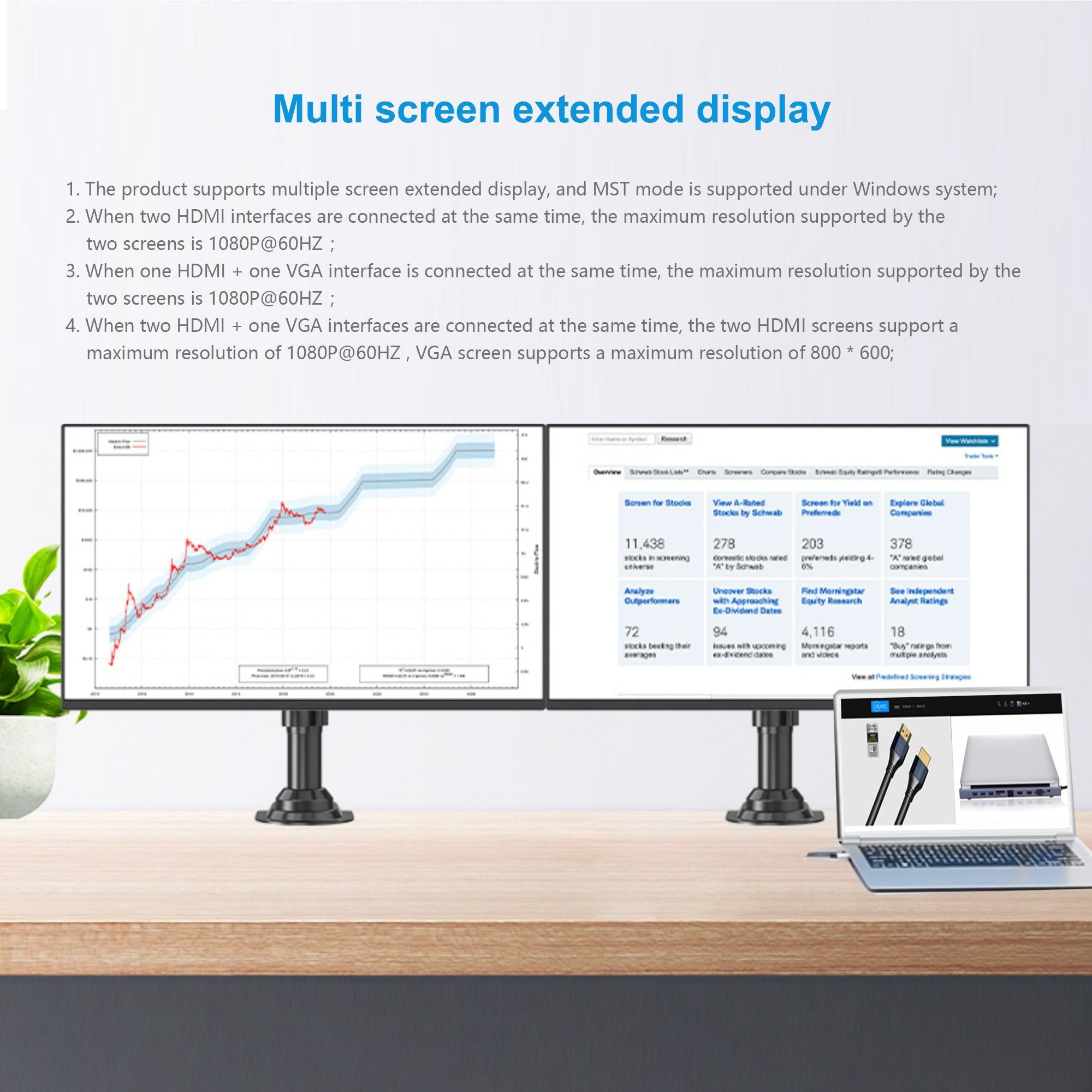 Cruxtec USB-C to HDMI Cable 4K@30Hz (Space Grey 15cm) image