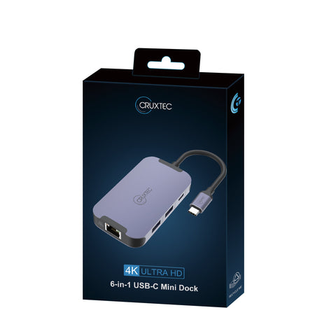 Cruxtec 6-in-1 USB-C Mini Dock image
