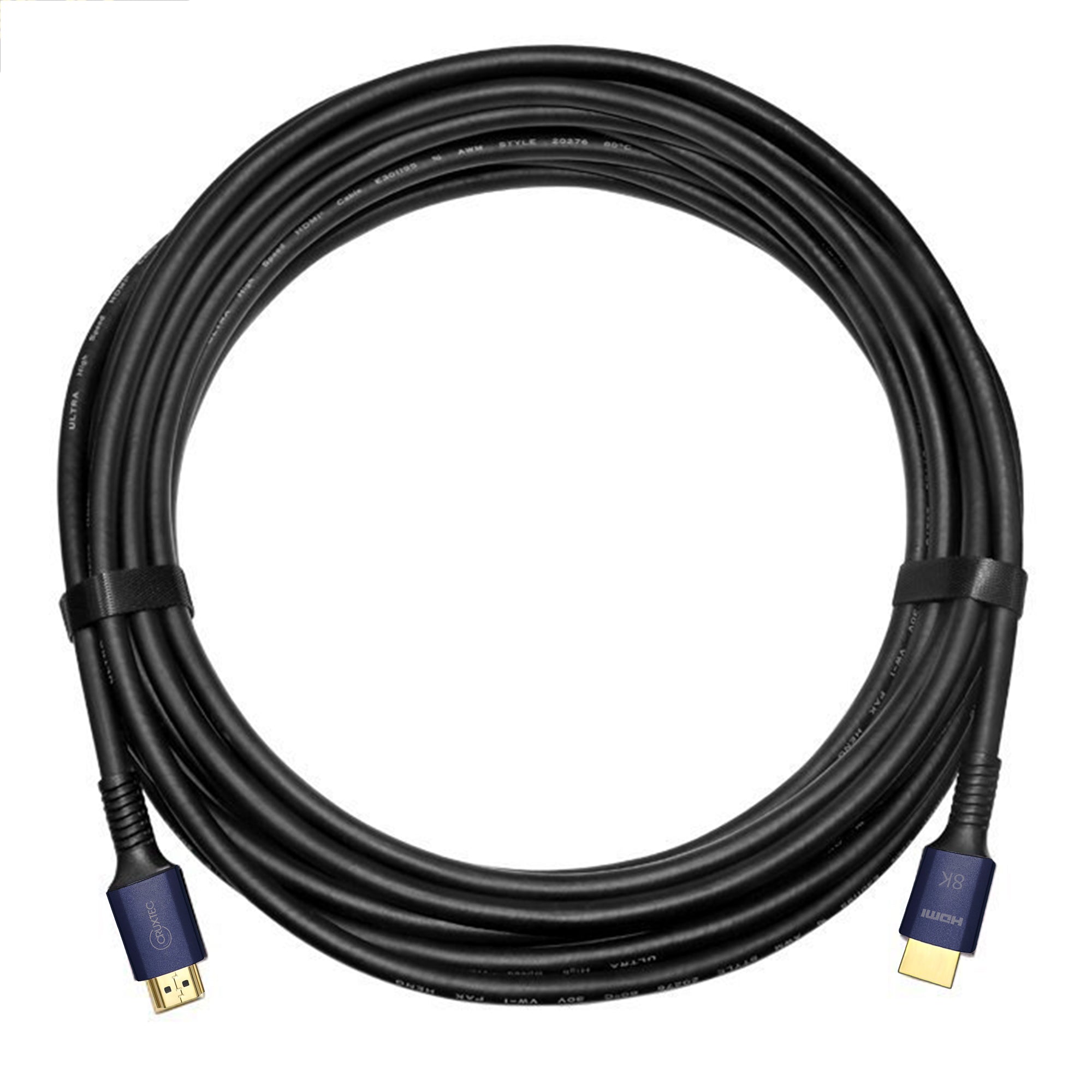 Cruxtec High-Speed HDMI Cable 8K@60Hz / 4K@120Hz (Black 10m) image
