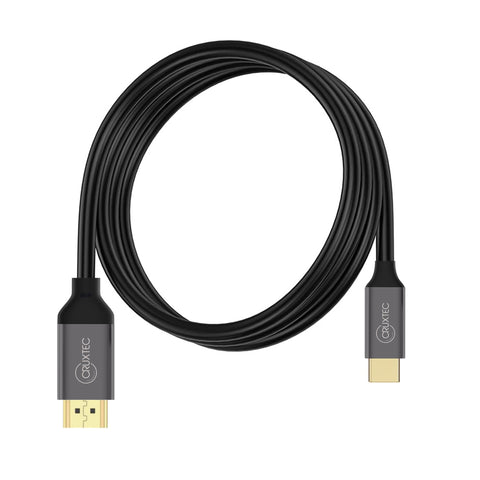 Cruxtec USB-C to HDMI Cable 4K@60Hz (Black 2m) image
