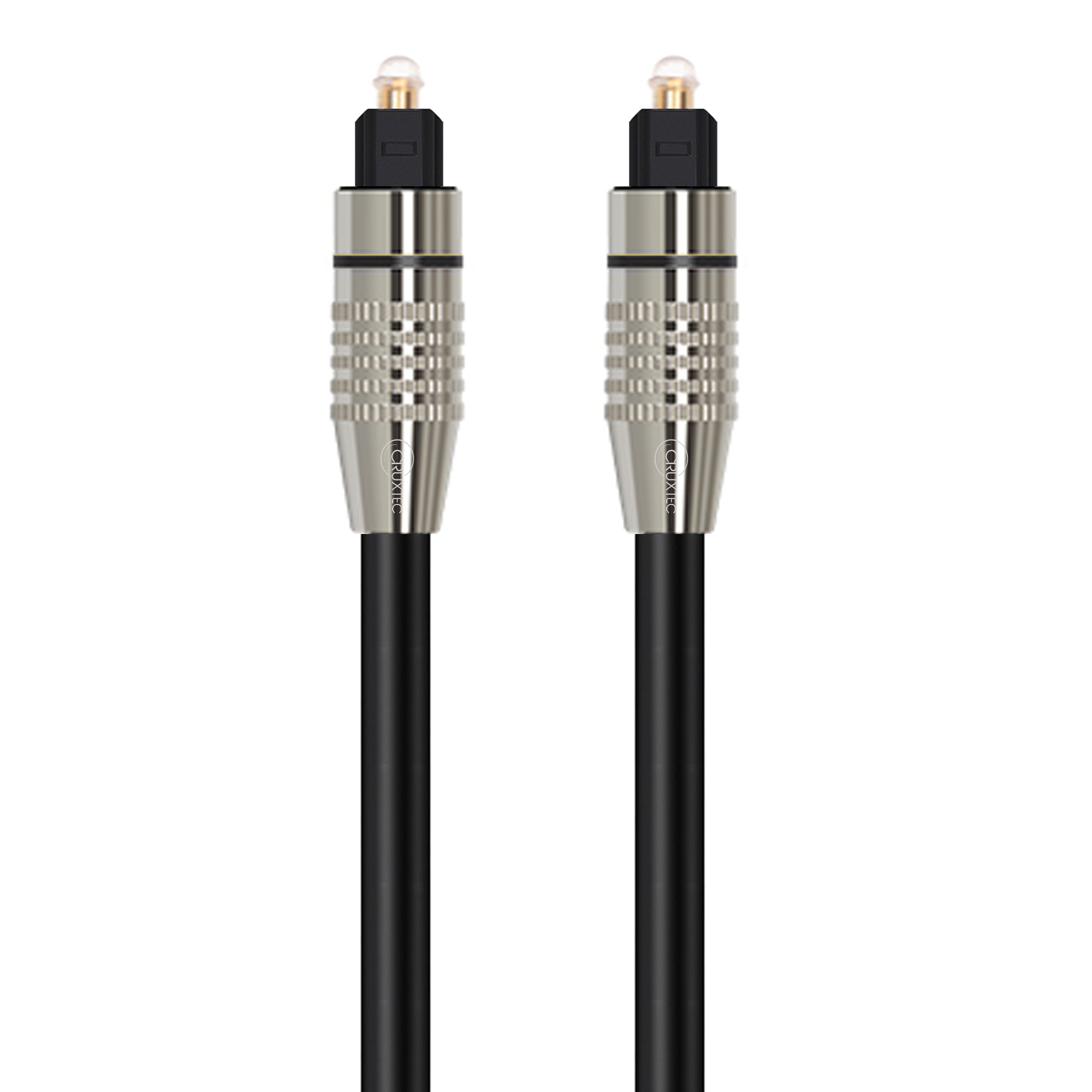 Cruxtec Optical Fiber Toslink Digital Audio Cable (2m) image