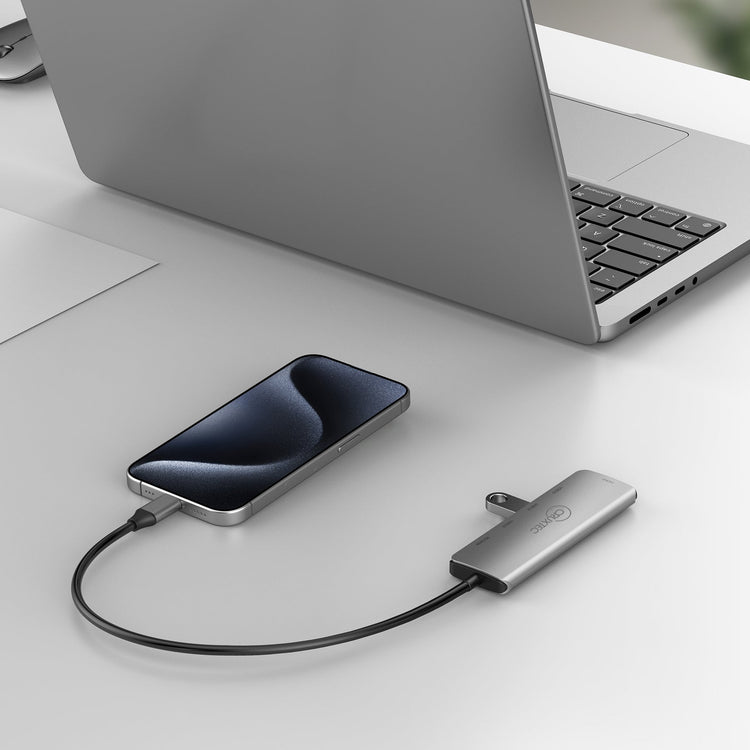 Cruxtec 5-in-1 USB-C Mini Dock with HDMI Output image