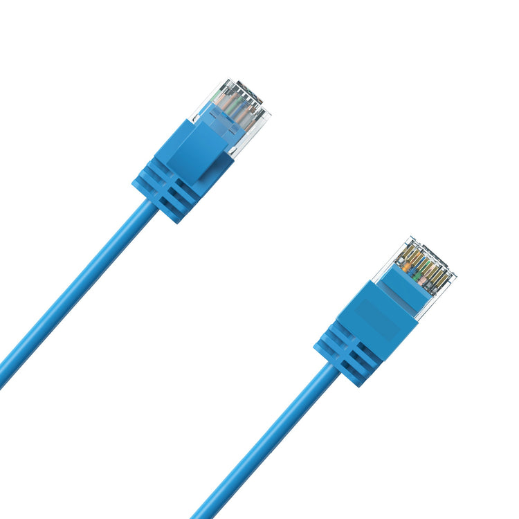 Cruxtec CAT6A UTP 10GbE Ultra-Thin Ethernet Cable (Blue 5m) image