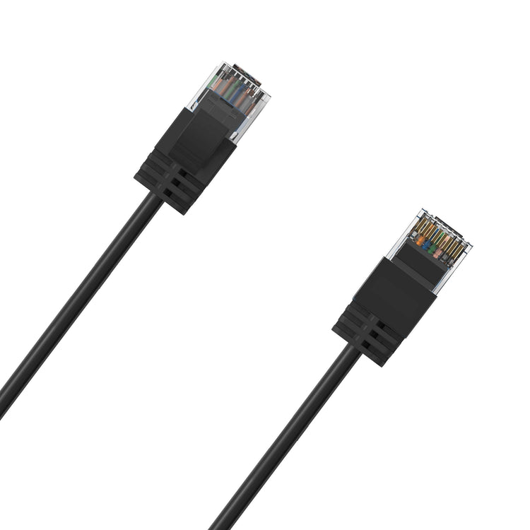 Cruxtec CAT6A UTP 10GbE Ultra-Thin Ethernet Cable (Black 3m) image