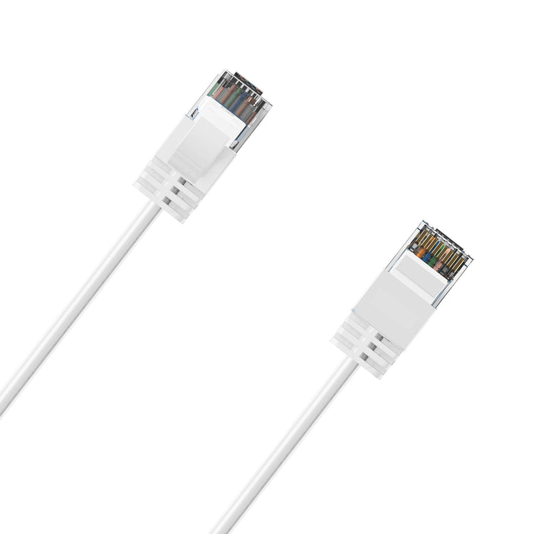 Cruxtec CAT6A UTP 10GbE Ultra-Thin Ethernet Cable (White 2m) image
