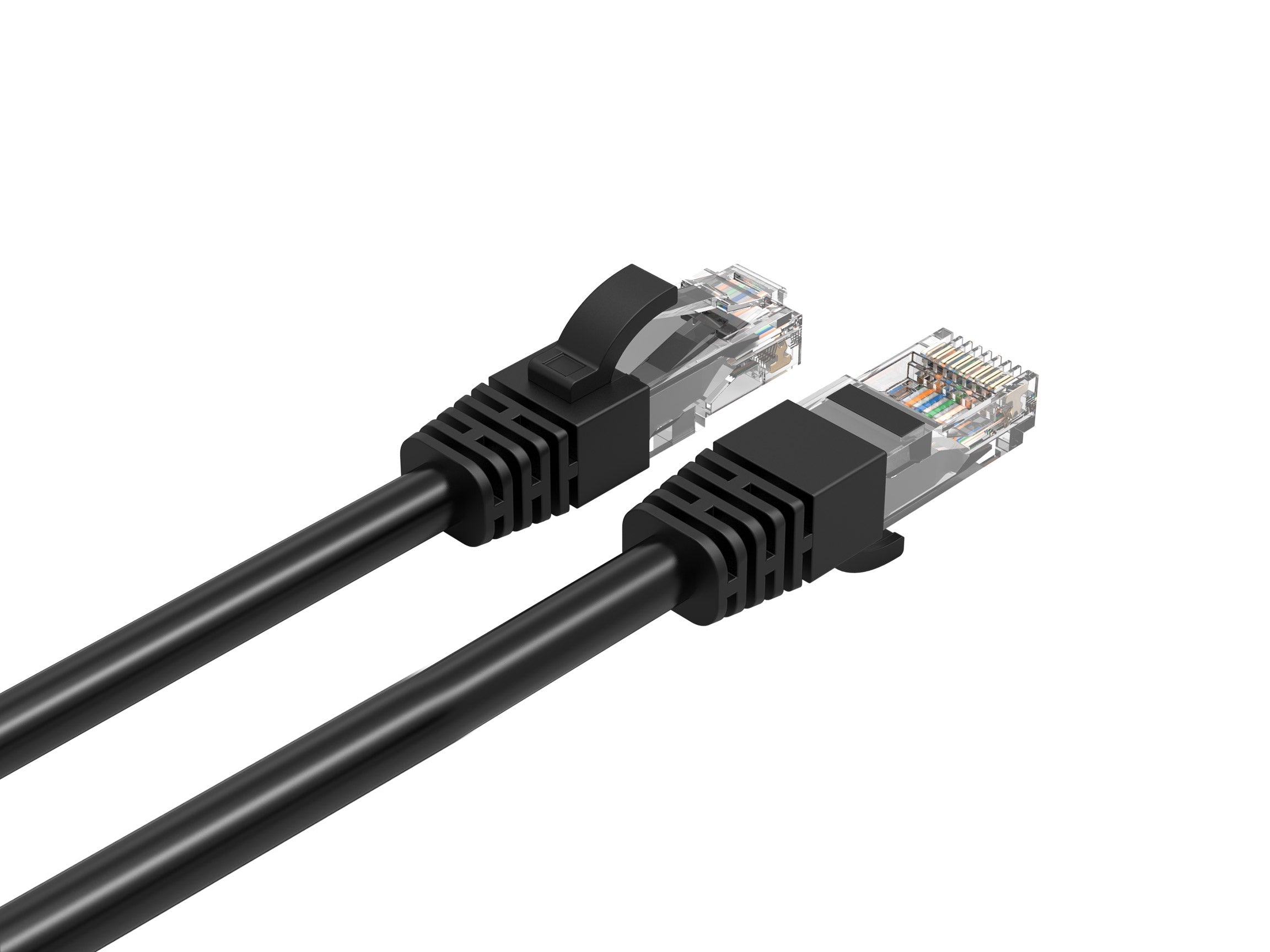 Cruxtec CAT6 UTP 10GbE Ethernet Cable (Black 1m) image