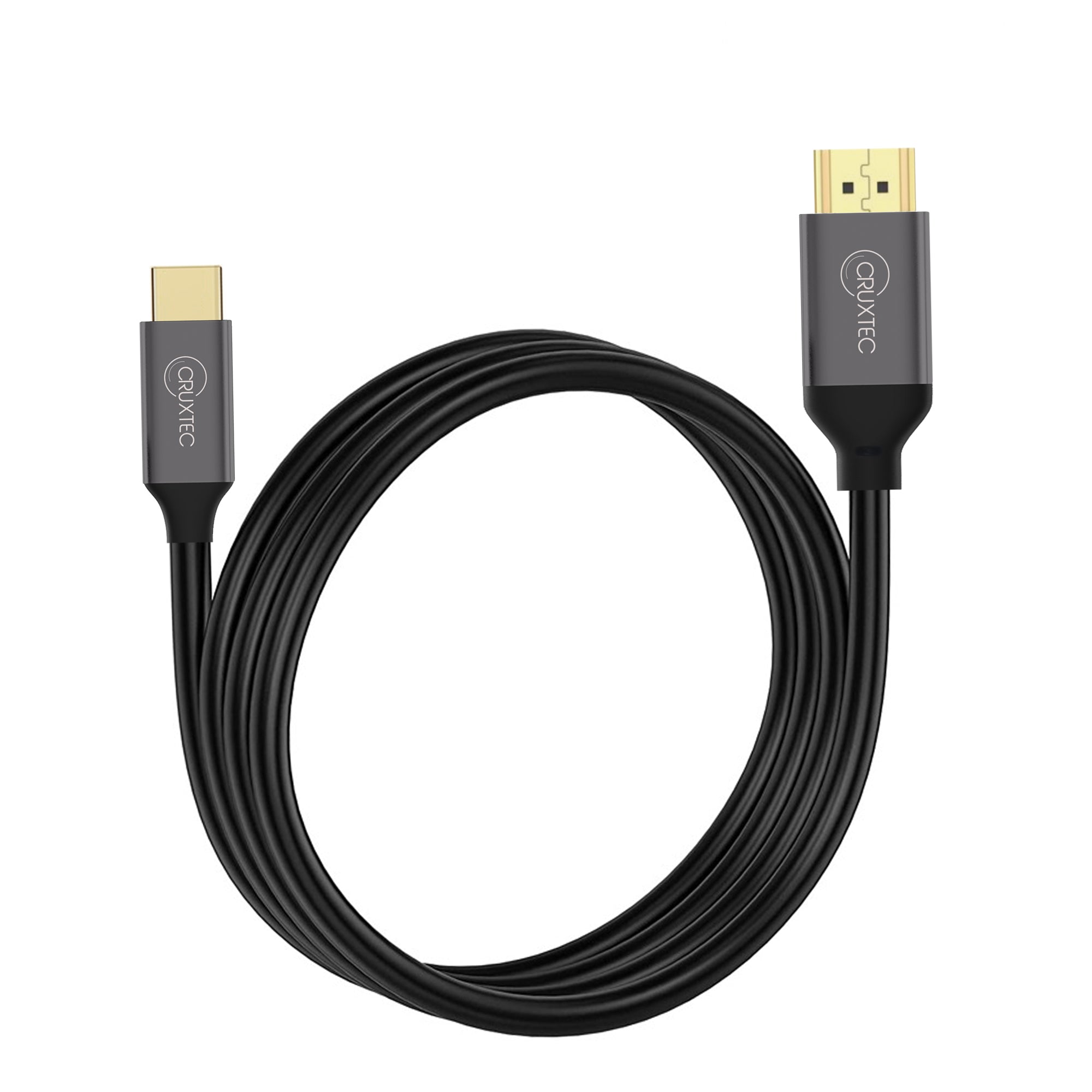 Cruxtec USB-C to HDMI Cable 4K@60Hz (Black 1m) image